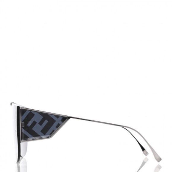 🔥FENDI FF Fabulous Shield Sunglasses FF M0093/S Grey🔥 - Picture 3 of 7